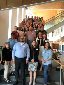 Participants at the EZB practitioners meeting at Dickinson College in 2019